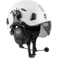 Hard Hat Safety Helmet with Visor and Bluetooth Ear Muffs Full Protection Vented Work Hardhat ANSI Z89.1 Cascos De Construccion