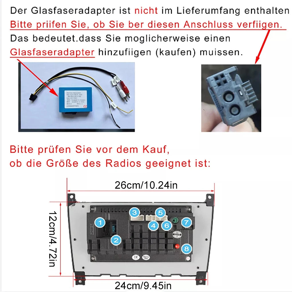 Connect Smartphone Seamlessly With Car Play Car Radio 2+32G