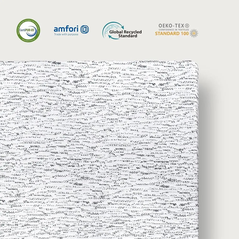 Gel Infused Memory Foam Mattress Topper, 4 Inch Bed Topper with Cover, Soft Cooling and Pressure Relieving, CertiPUR-US Certifie