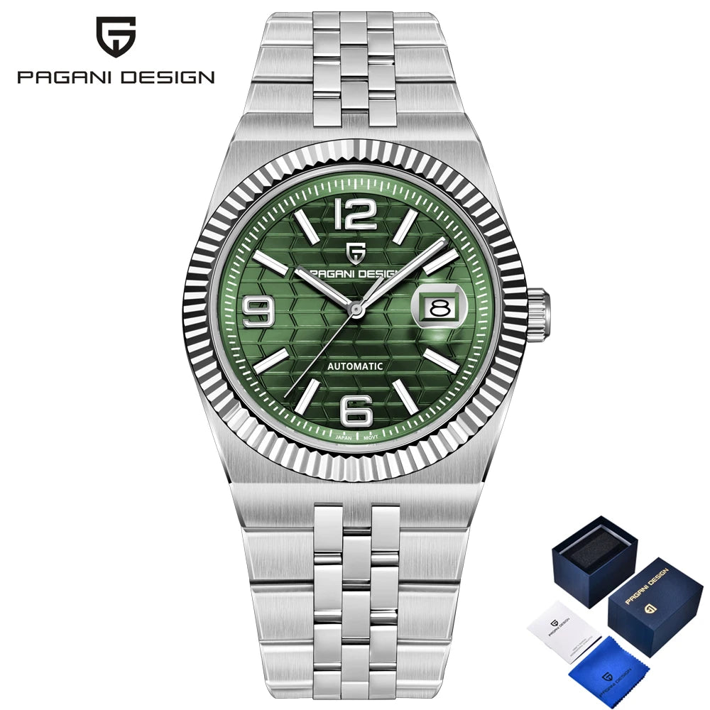 2026 New PAGANI DESIGN Men's Watches Gold Luxury Mechanical Wristwatches Automatic Watch For Men AR Sapphire Luminous Waterproof