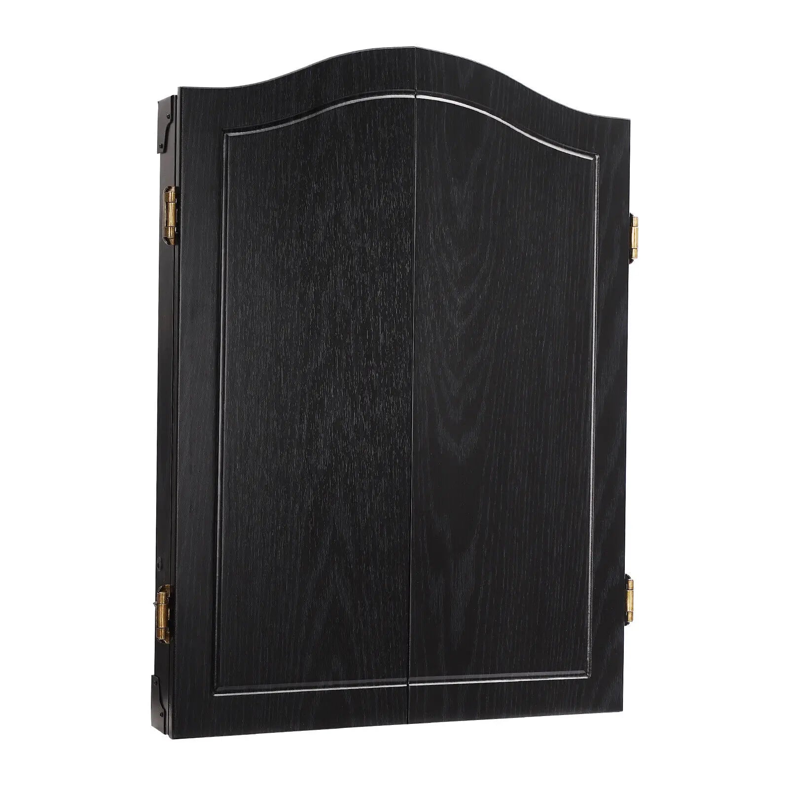 Modern Black Dartboard Cabinet Set Dart Board Electronic Scoreboard Dart Machine Cabinet