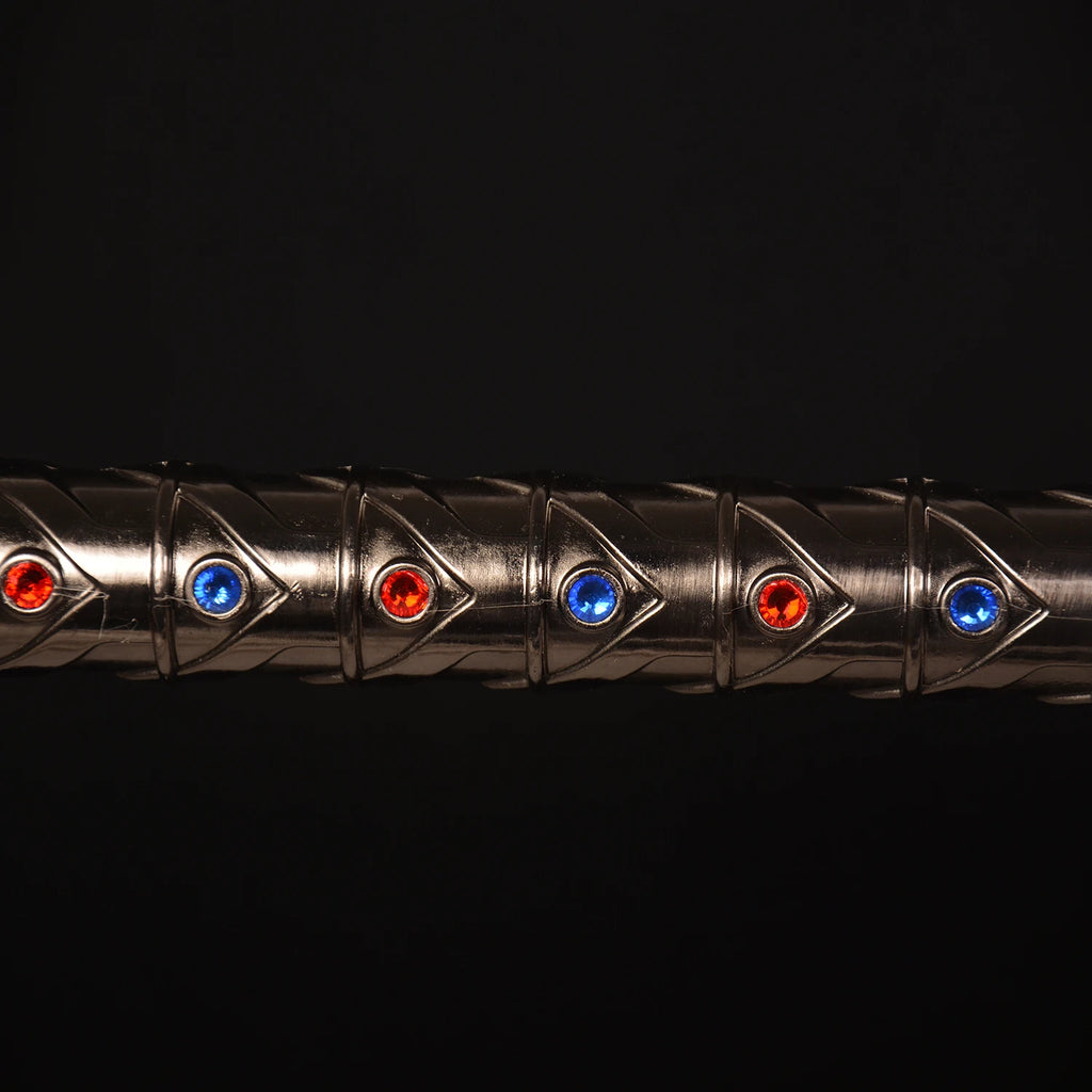 48in Anime Sword/Sword of Omens/Sheath of skin/Red pattern/Cosplay