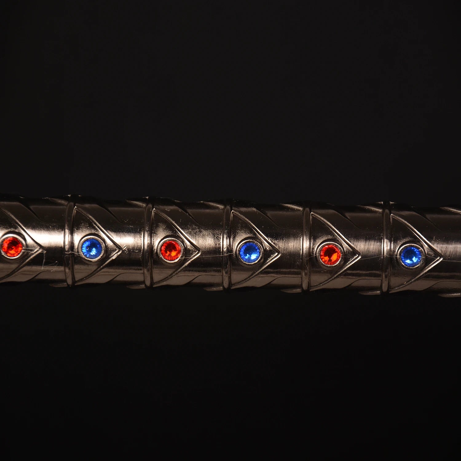 48in Anime Sword/Sword of Omens/Sheath of skin/Red pattern/Cosplay