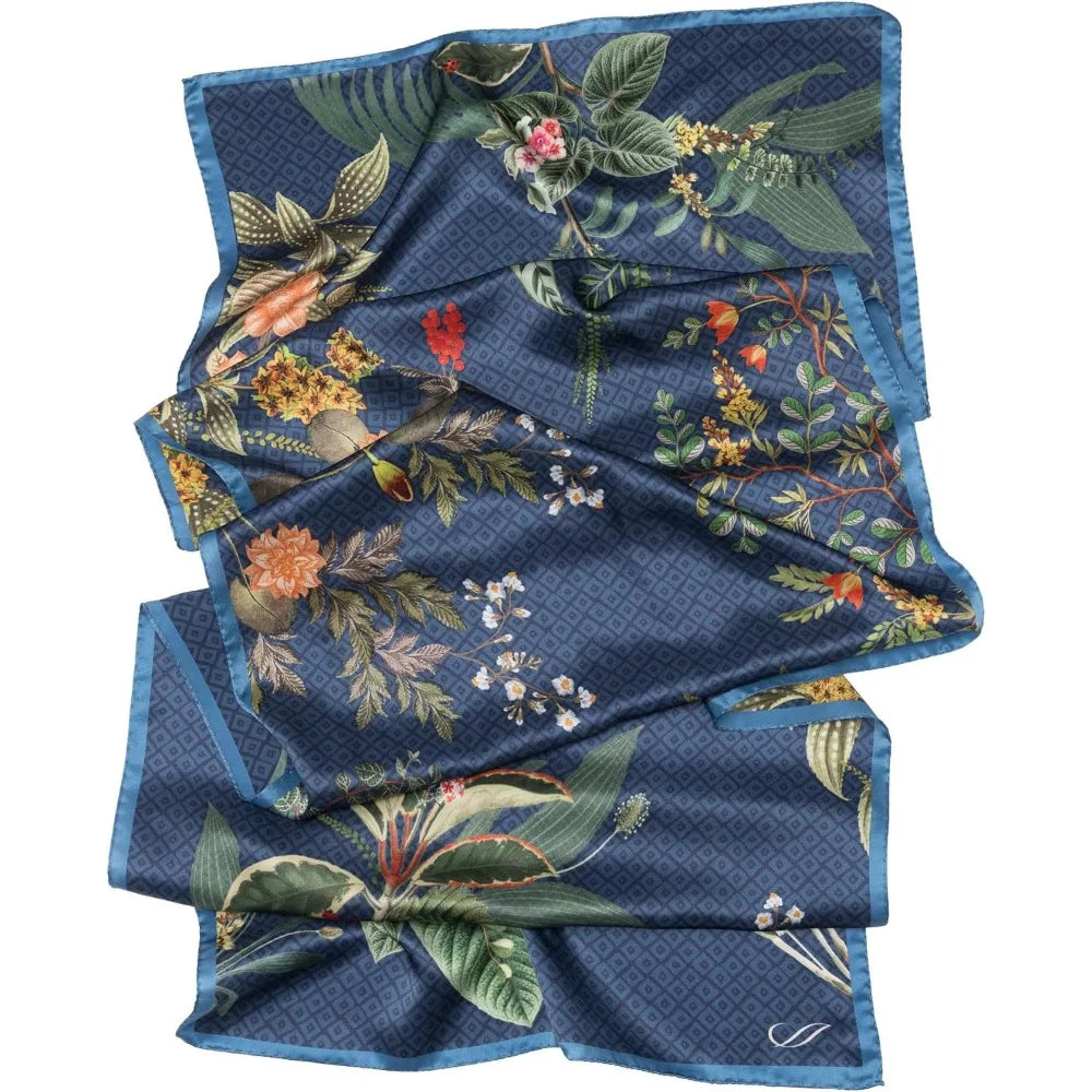 100% Silk Long Scarves for Women - Italian Crafted, Fashionable & Elegant