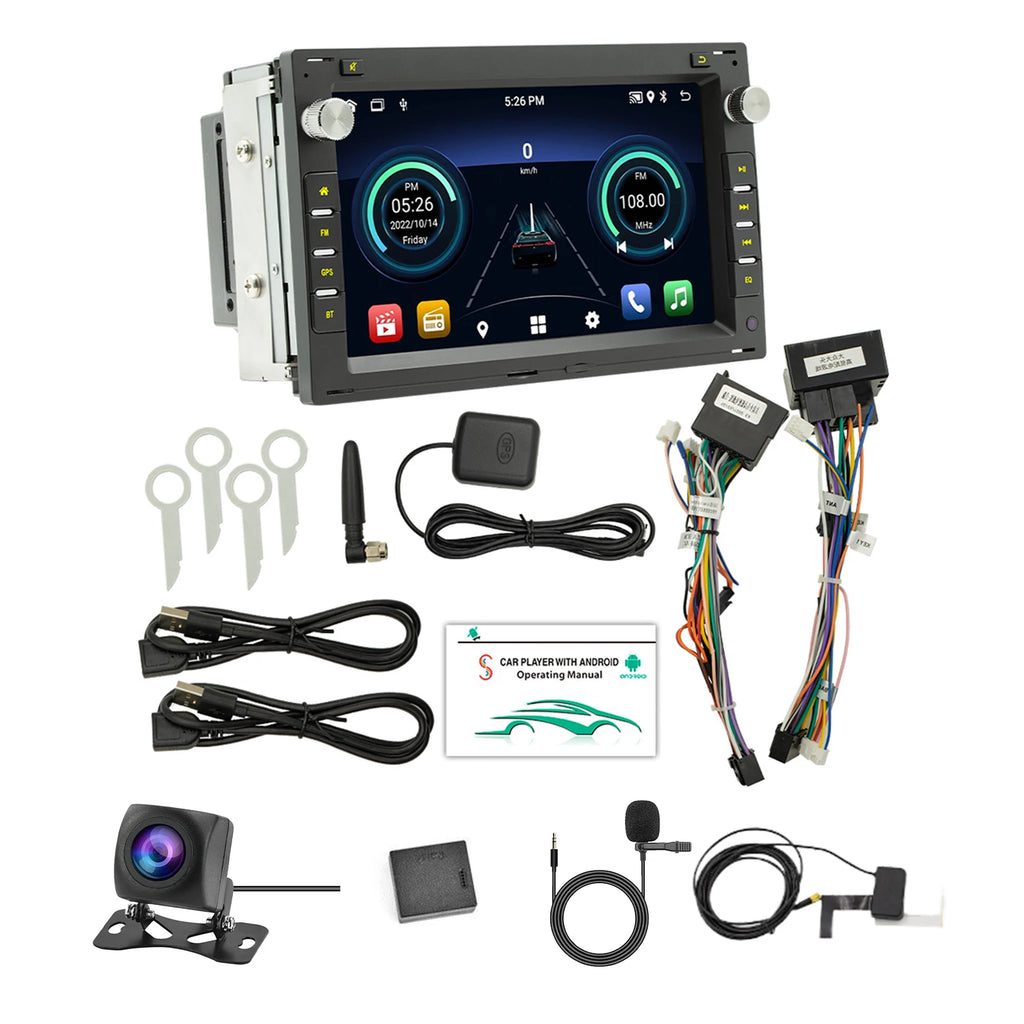 Car Radio GPS Navigation And WiFi Connection Mirror Link GPS NAVIGATION WIFI CONNECTION And WiFi Car 1+16G
