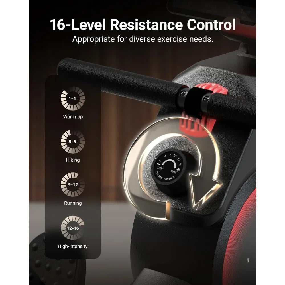 Magnetic Rowing Machine for Home with US Mute System Bluetooth Connectivity And App Support for Full-Body Home Workouts