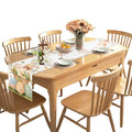 Easter Bunny Eggs Linen Table Runner Easter Rabbit Table Runner Spring Table Runners Spring Holiday Happy Easter Decoration