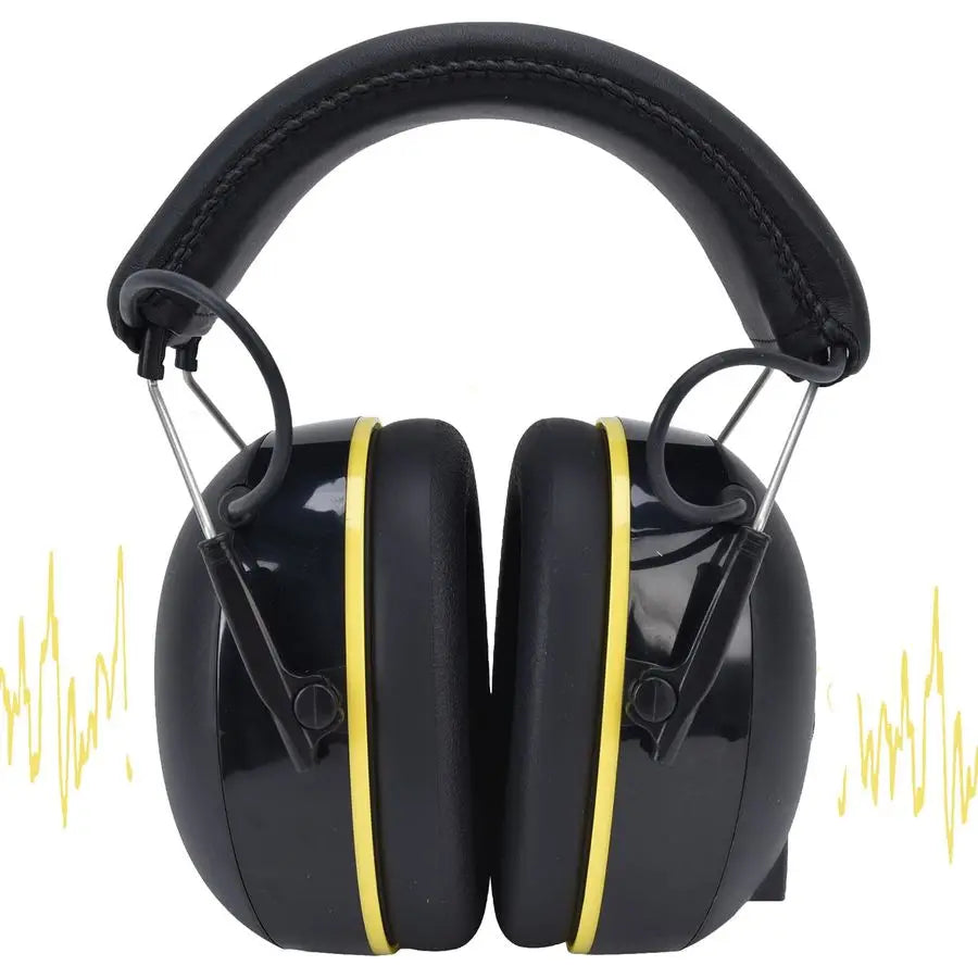 Ear Muffs, Bluetooth 5.0 Ear Defenders Noise Canceling Hearing Protector Voice Control Over the Earmuff for Mowing Construction