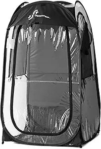 Compact 1-Person Pop-Up Shelter Tent with Enhanced Visibility for Cold Weather Outdoor Sports Activities - Lightweight and Porta