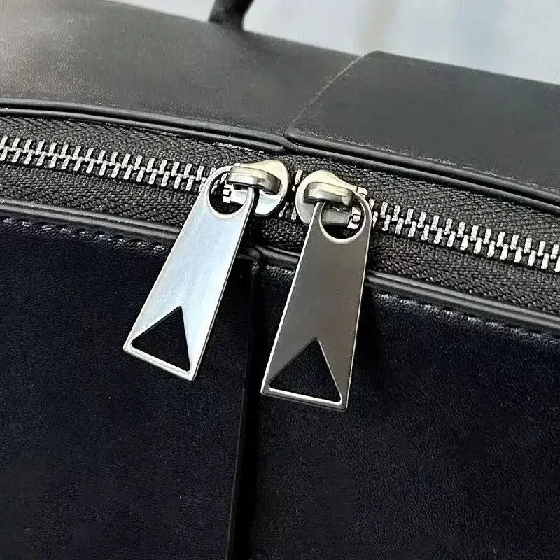 Genuine Leather Men Woven Backpacks Real Natural Leather Student Backpack Boy Luxury Weave Computer Laptop Bag