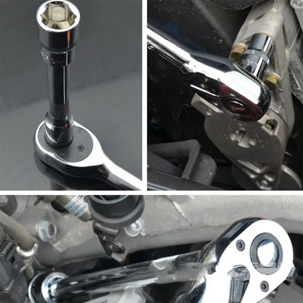 171pcs Socket Wrench Set Car Repair Tool Ratchet Spanner Wrench 1/4 3/8 1/2 Ratchet Spanner Screwdriver Bits Hand Tool