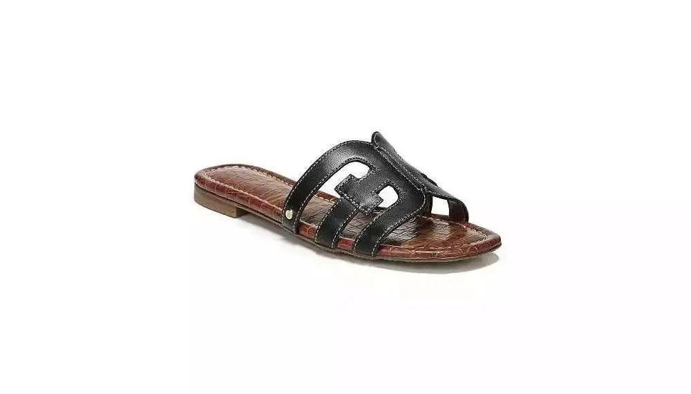 Sam Edelman | Bay Slip-On Flat Leather Casual Sandals