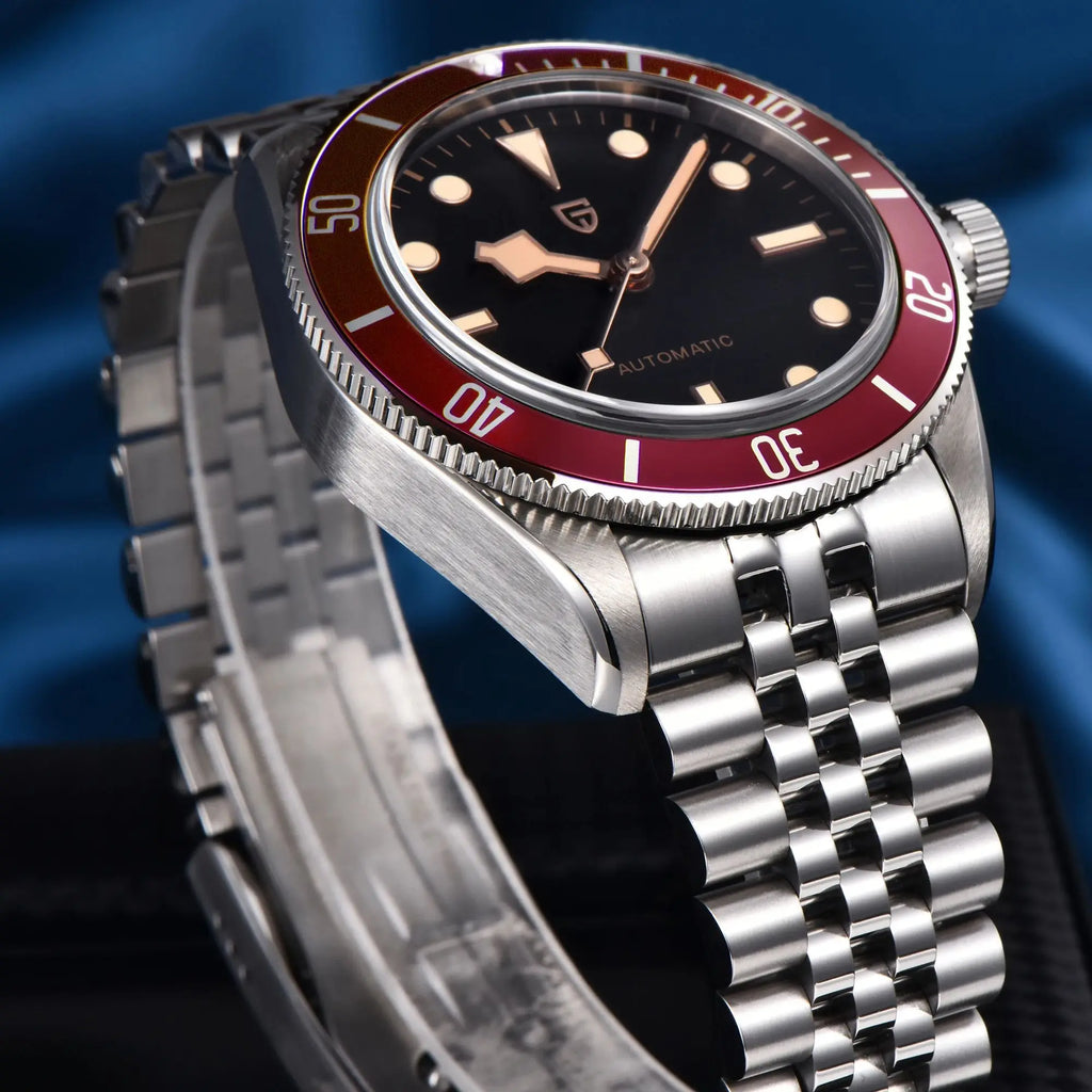 PAGANI DESIGN 2025 New Luxury Automatic Watch Men Five-row chain stainless steel Mechancial Wrist watch Men Japan NH35A Movt