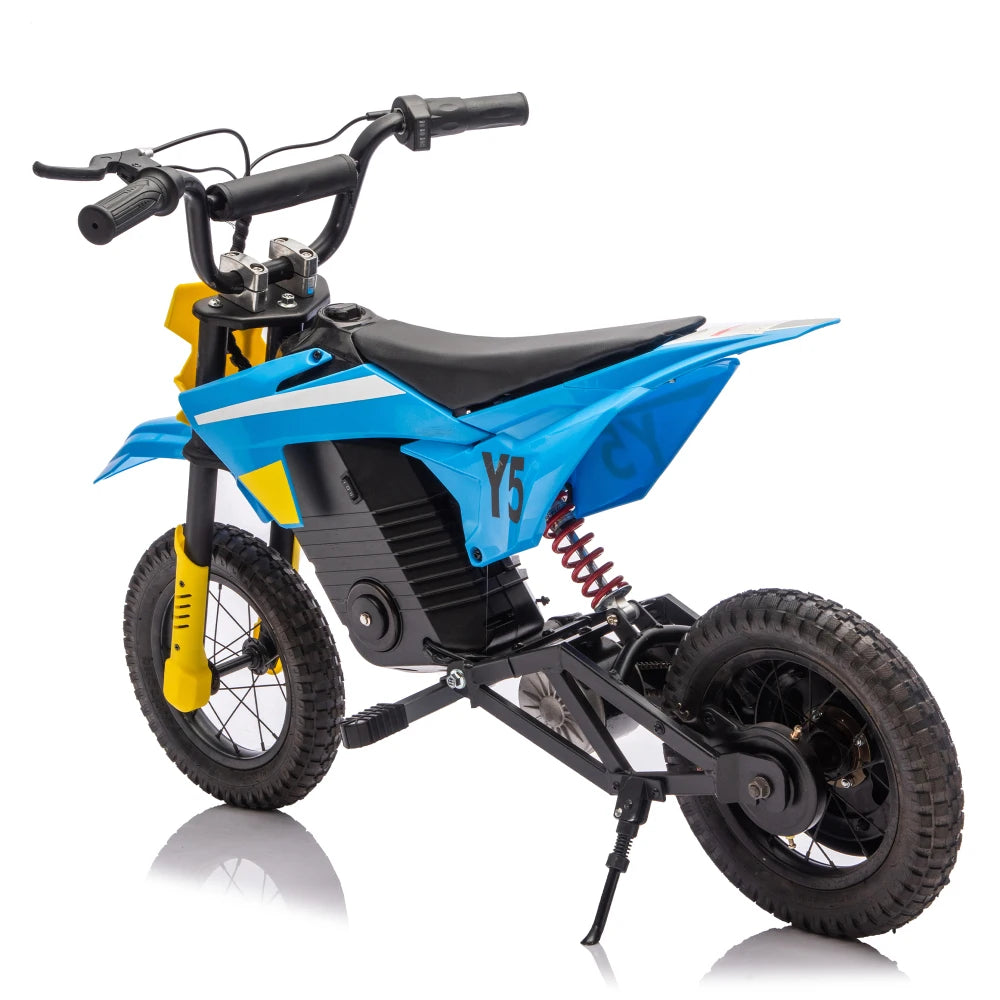 24V 250W Kids Ride On Electric UTV Off-Road Motorcycle Lithium Battery 180lbs Weight Capacity Rear Suspension For Aged 8+