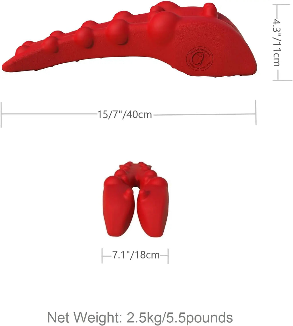 Manual Trapezius Massager for Neck, Shoulder & Upper Back Pain Relief - Trigger Point Tool