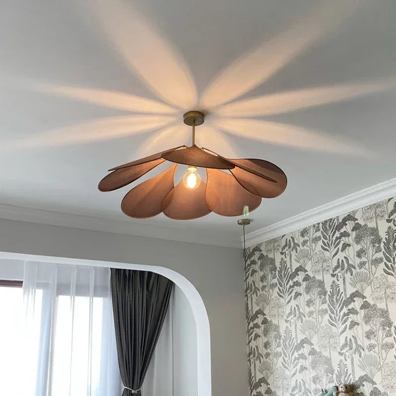 Bohemia Colorful Linen E27 Pendant Light Bedroom Edsion Bulb Led Chandelier Lighting Fixtures Stairs Hanging Lamp Suspend Light