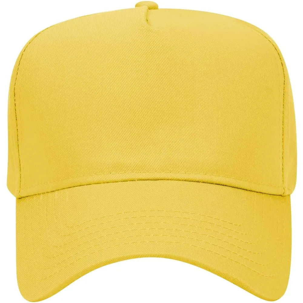 Mid Profile 5 Panel Baseball Cap - Wholesale 12 Pack Cap with Classic Design for Casual Wear