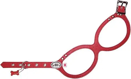 Premium Red Pebble Grain Dog Harness - High-Quality Edition, Comfortable and Durable for Pets