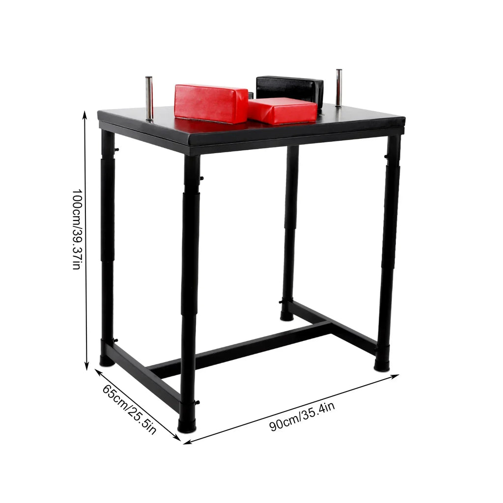 Arm Wrestling Table, Armwrestling Battle Table Standard Wrist Stand Wrist Strength Training Support Plate for Gyms Sports Home