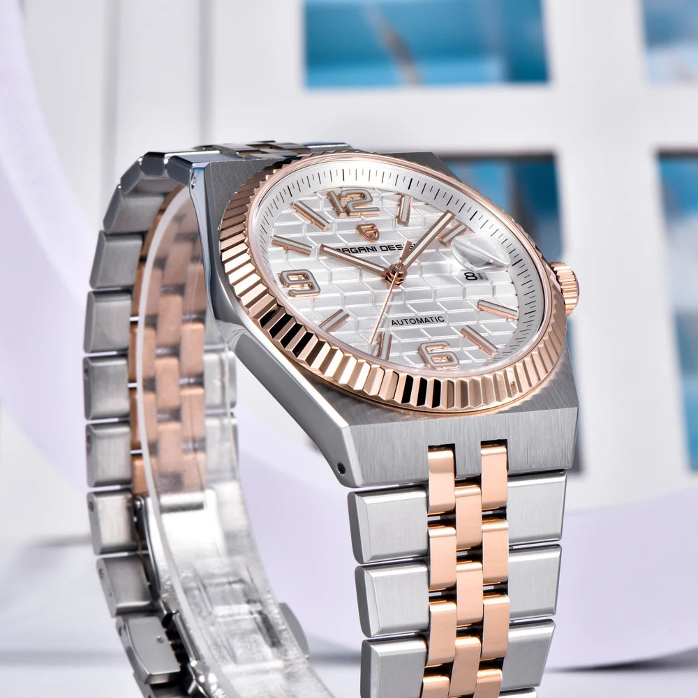 2026 New PAGANI DESIGN Men's Watches Gold Luxury Mechanical Wristwatches Automatic Watch For Men AR Sapphire Luminous Waterproof