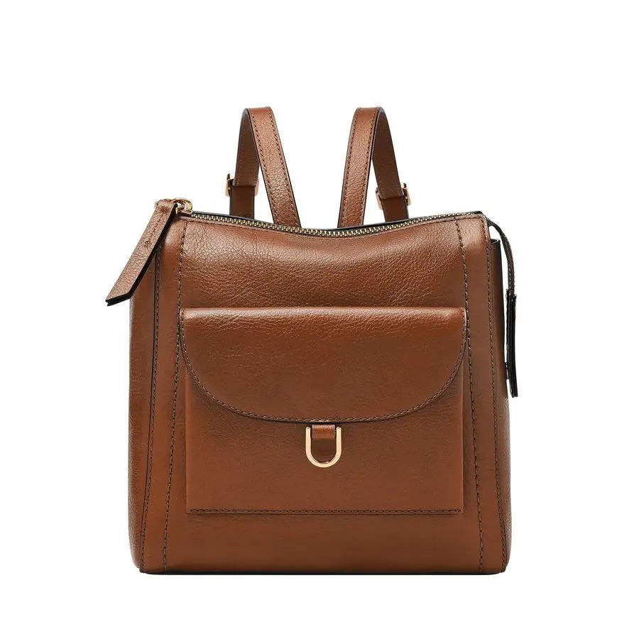 Parker Leather Convertible Backpack Purse Handbag for Women
