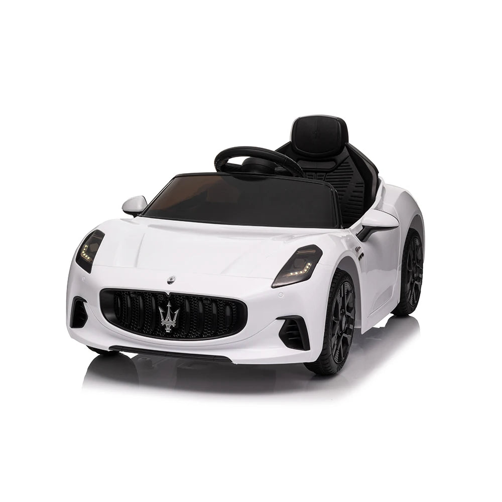 Kids Electric Ride on Car 12v Battery Powered Toy Car with Remote Control Slow Start Shock Absorbers Lockable Doors Safety Belts