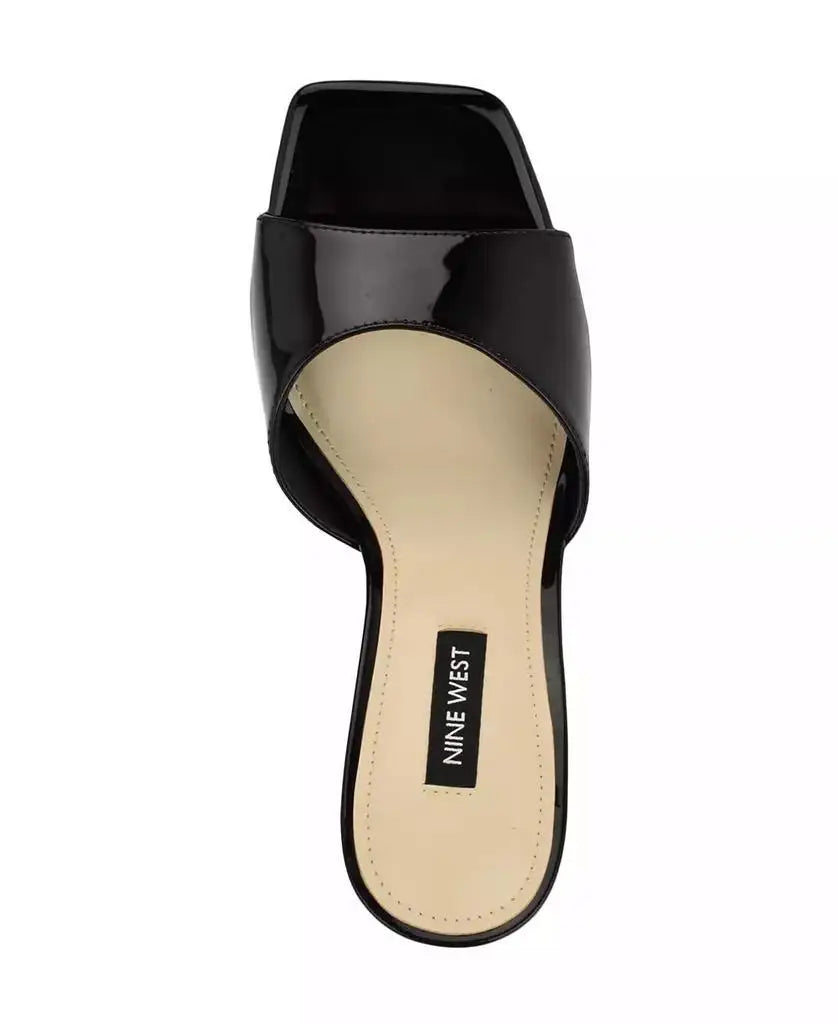 Nine West | Women's Disko Square Toe Stiletto Sandals
