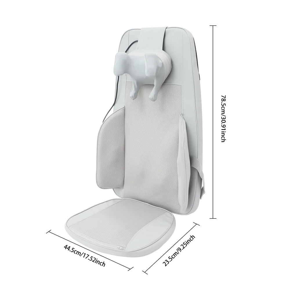 36W Neck and Back Massage Device with Heat Neck and Back Massager Back Massager for Chair