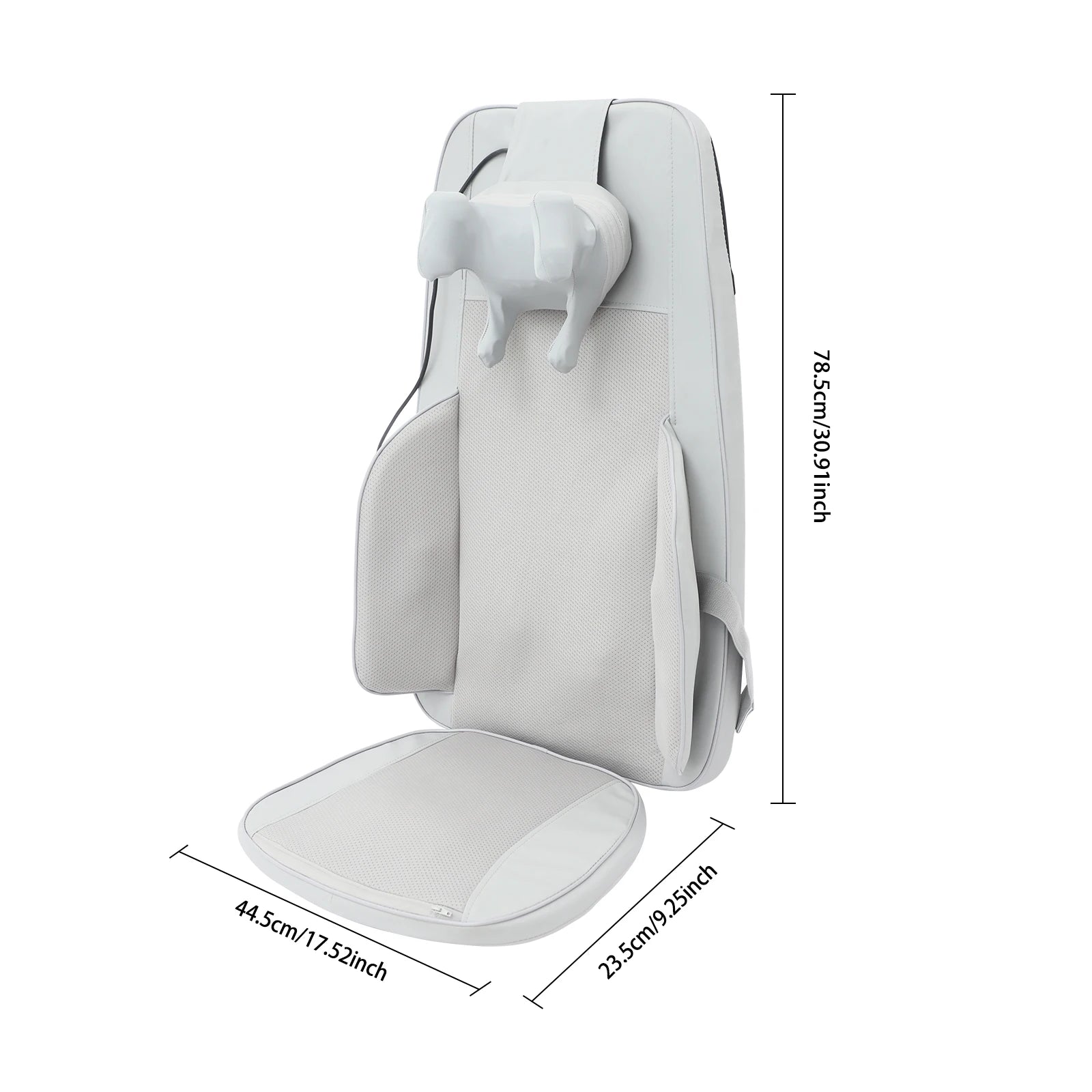 36W Neck and Back Massage Device with Heat Neck and Back Massager Back Massager for Chair