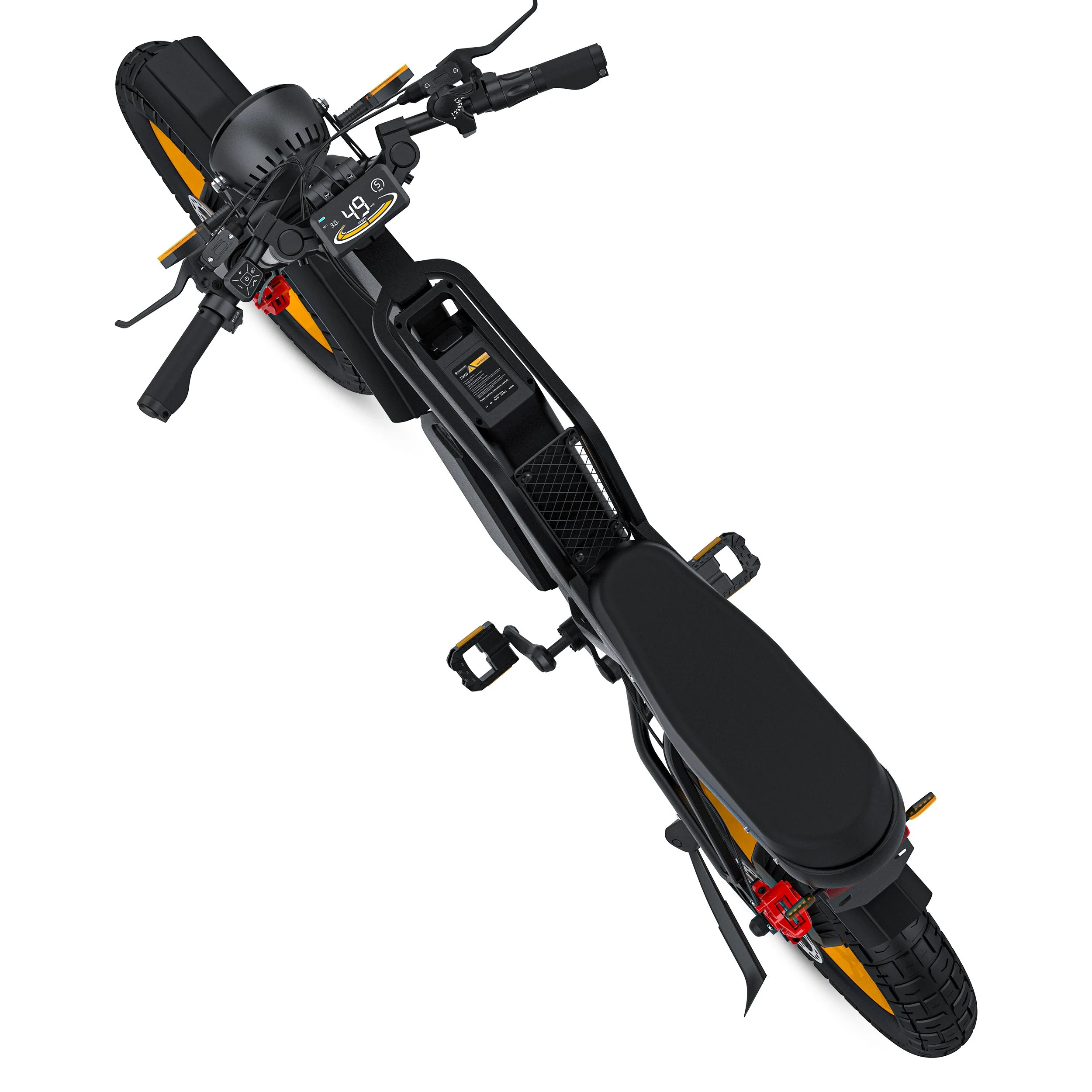 Dual Motor Electric Bike 48v Peak 3000w Motor E Bike Fat Tire Motorcycle Ebike