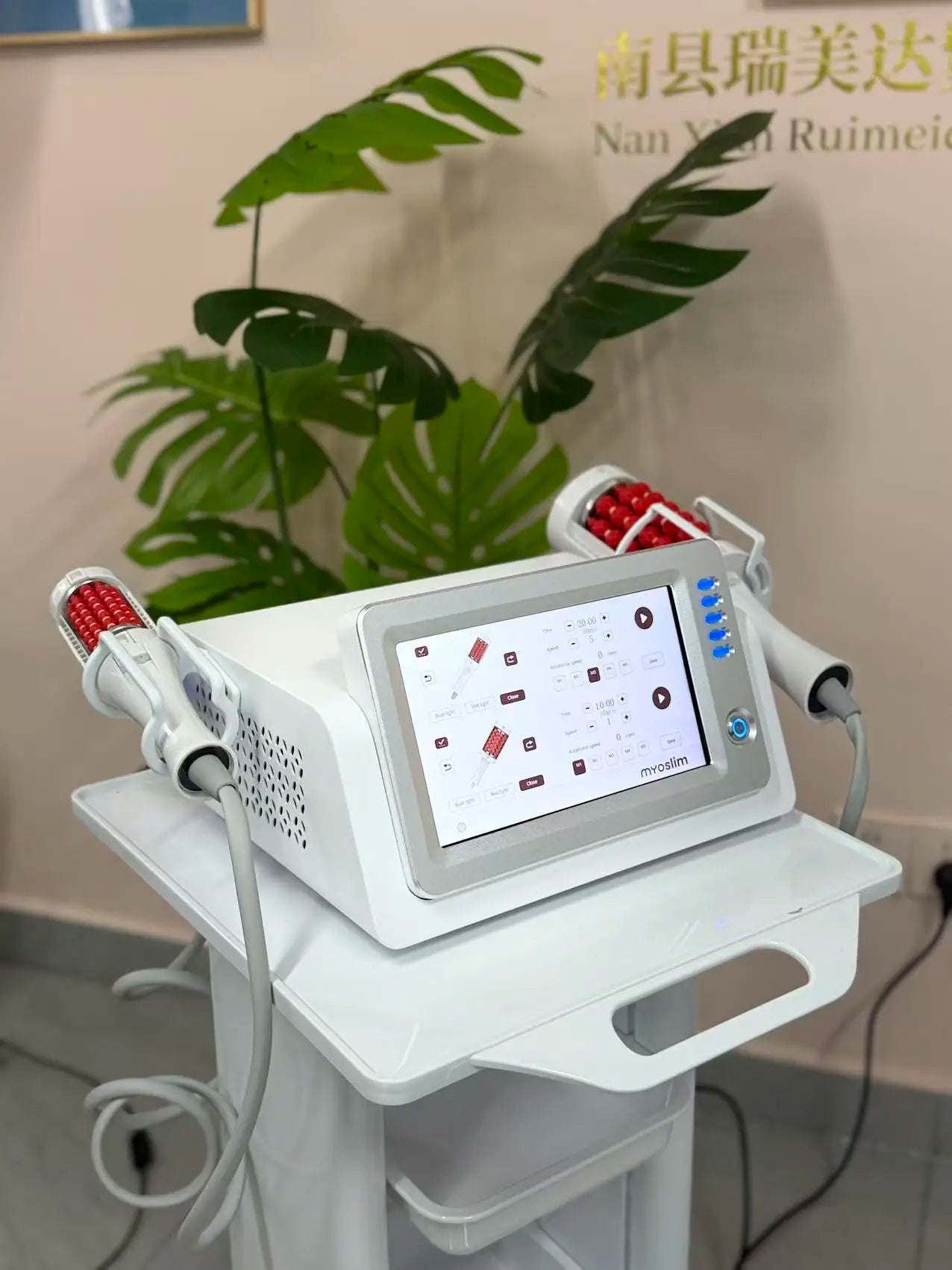 Myolim Slimming massage cellulite Body Facial Treatment 360 Degree Vibration therapy Inner Ball Roller fat removal Machine