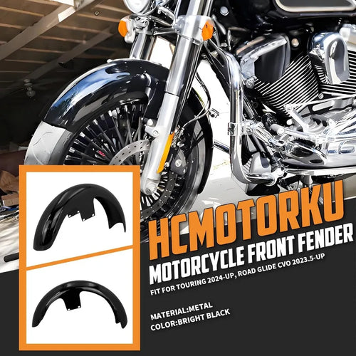 21 inch Front Fender Mudguard for Harley Touring Road King FLHR Electra Glide FLHT Street Glide FLHX 20242025 CVO Road Glide 20
