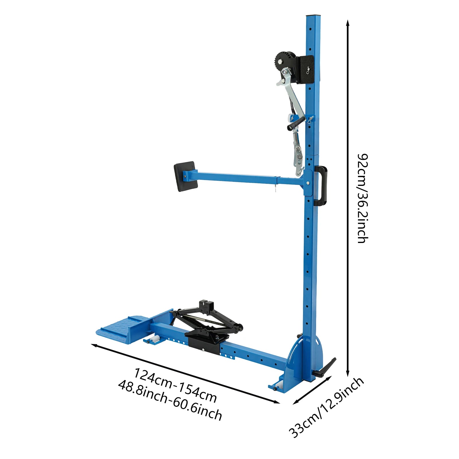 Professional Car Dent Repair Kit, 1764LBS Pulling Force, 120° Adjustable, Manual Dent Puller Tool for Auto Body Dent Removal