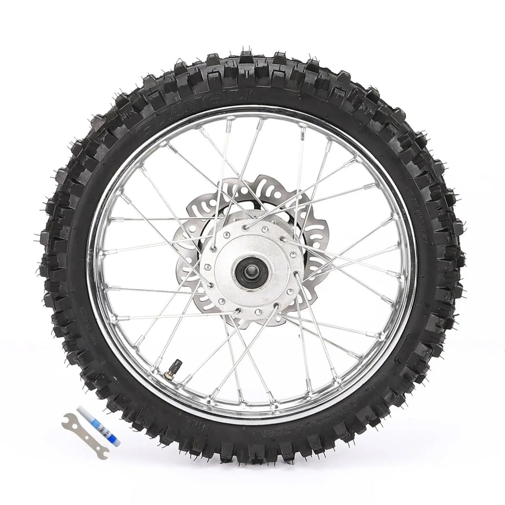 2.50-10'' 12/14''/16/ 17'' Rim Wheel Tire Tyre Disc/Drum Brake for Pit Dirt Bike 70cc 90cc 110cc 150cc 160cc Petrol scooter