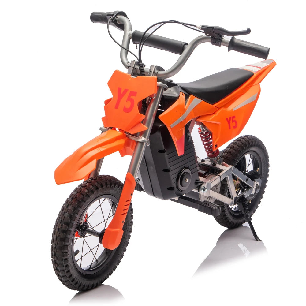 24V 250W Kids Ride On Electric UTV Off-Road Motorcycle Lithium Battery 180lbs Weight Capacity Rear Suspension For Aged 8+