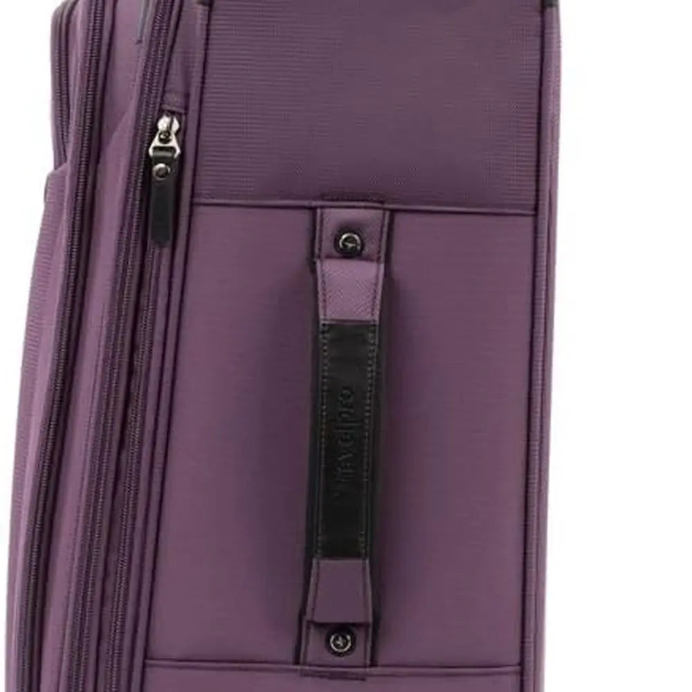 Deep Purple Travelpro Tourlite 2-Piece Luggage Set: 21 Expandable Spinner Carry-On & 29 Lightweight Large Suitcase