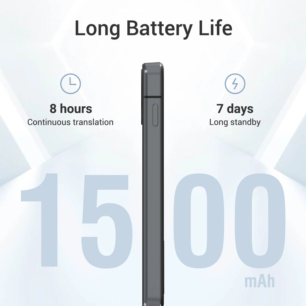 Wooask-W10 Smart Translator-144 Languages Voice Translation Device, Two-way Instant ,No WiFi for 16 Offline Languages,for Travel