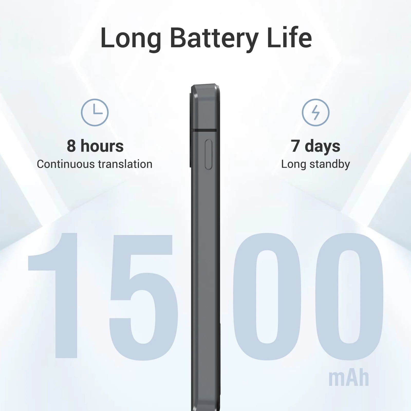 Wooask-W10 Smart Translator-144 Languages Voice Translation Device, Two-way Instant ,No WiFi for 16 Offline Languages,for Travel