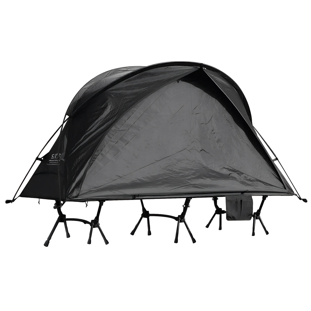 3 Piece Set Marching Bed Outdoor Portable Tent with Storage Bag Portable Off Ground Elevated Tent Fit Camp Backpacking Hiking