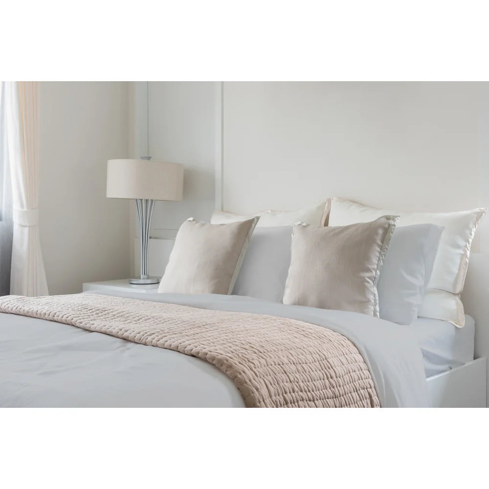 Luxuriously Soft 100% Viscose Derived from Bamboo 4-Piece sheet Set , Oeko-TEX Certified,California King - Lt Gray
