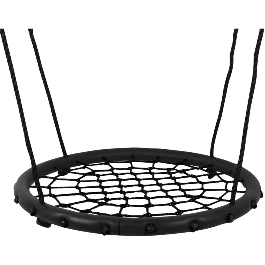 Disc Giant Nest Web Net Tree Swing Rope Hanging Seat Set Heavy Duty for Garden Backyard Outdoor Adults
