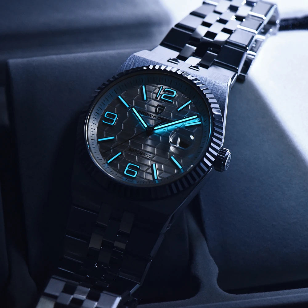 PAGANI DESIGN Sports Stainless Steel Diving Watch Series Luxury Mechanical Automatic Watch Luminous Sapphire Top Brand Watch