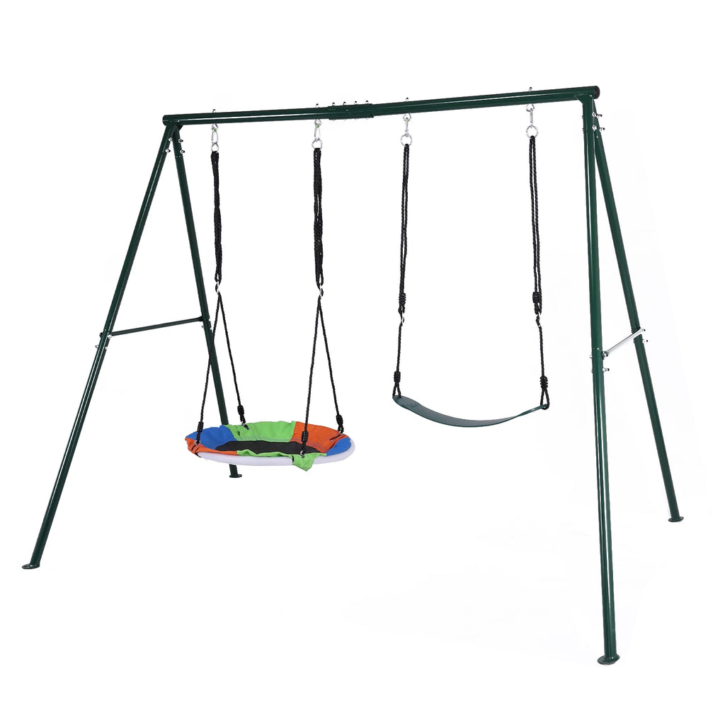 Multi-Purpose Swing Frame Wear Resist Triangular Frame Hammock Rack Multi-Purpose for Kindergarten Shopping Mall Park