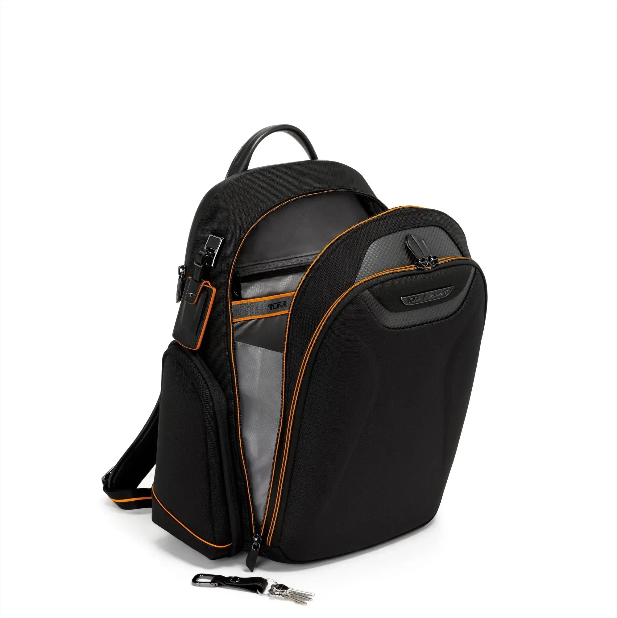 Fashion Black Men's Backpack Business Casual Computer Backpack Paddock Backpack