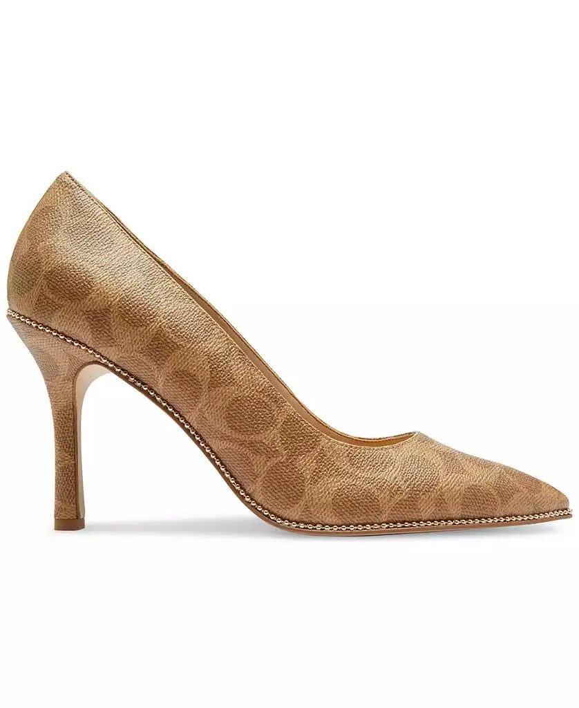 COACH | Women's Samantha Signature Pointed-Toe Pumps