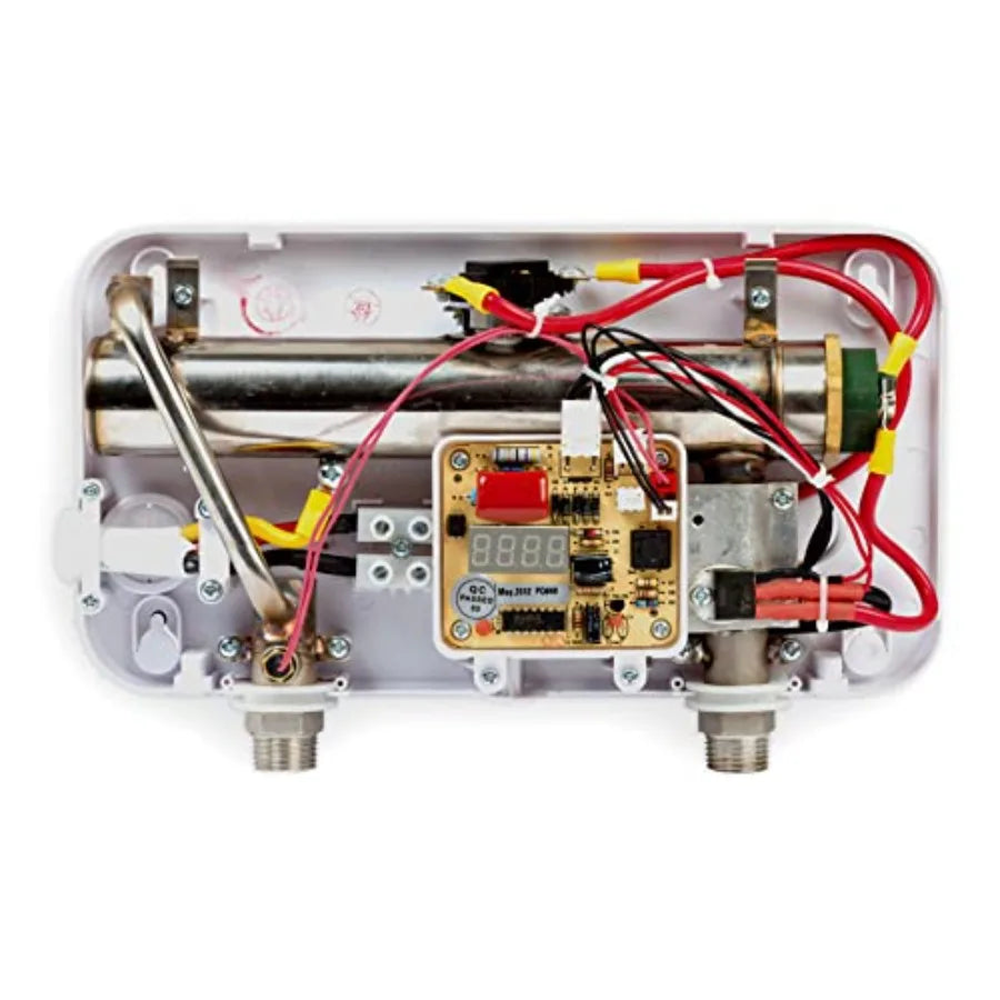 3.5 Point of Use Electric Tankless Water Heater 3.5KW@120-Volt for Bathroom and Kitchen Applications Compact 6 x 1