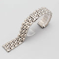 Stainless Steel Watch Band Straps Bracelets Polished Rosegold Gold Buckle 14mm 16mm 18mm 20mm 22mm 24mm Watchbands Straight End
