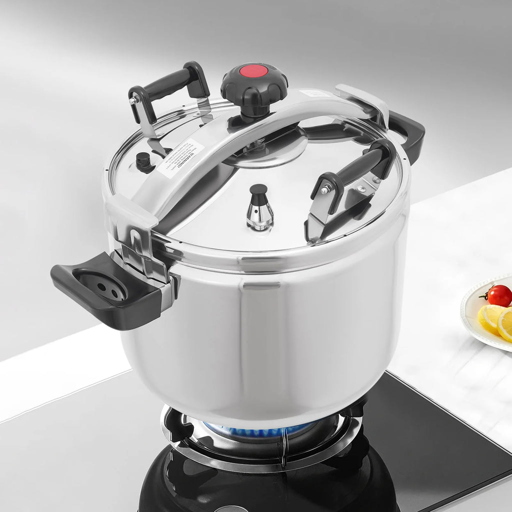40L Pressure Cooker Stainless Steel Pressure Cooker Large Pressure Stewing and Steaming Pot Time-Saving for Many Cooking Needs ﻿