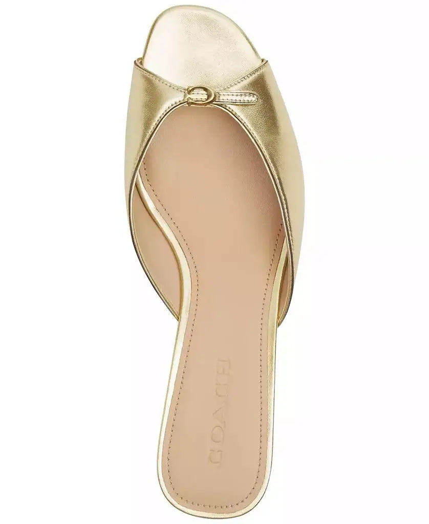 COACH | Women's Kitten Heel Round Toe Dress Sandals