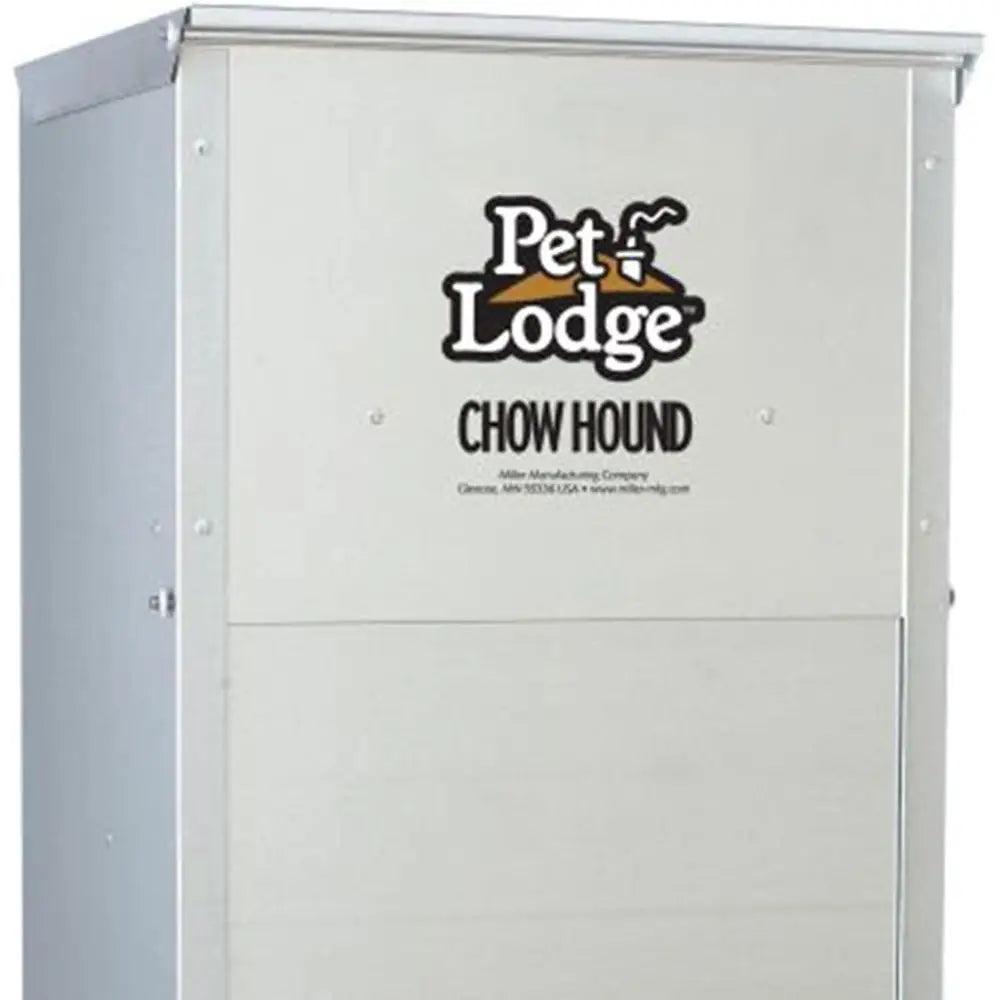 Dry Food Automatic Steel Dog Feeder 25 Pound Capacity & 13-Quart Galvanized Steel Ever Full Pet Water Bowl Dish